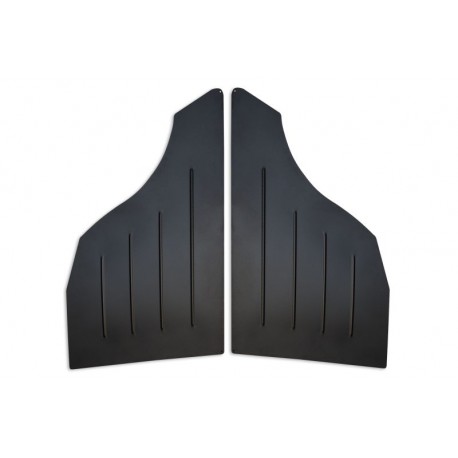 Tapicerka drzwi boczki panele BMW E46 coupe tył